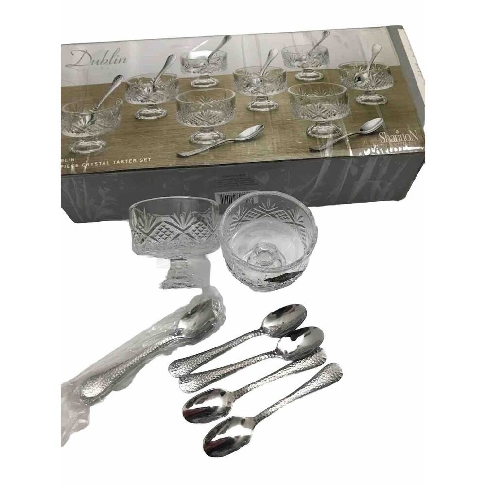 Dublin Crystal Tasters Trifle 16-Piece Set- Shannon Dublín Cristal One Size